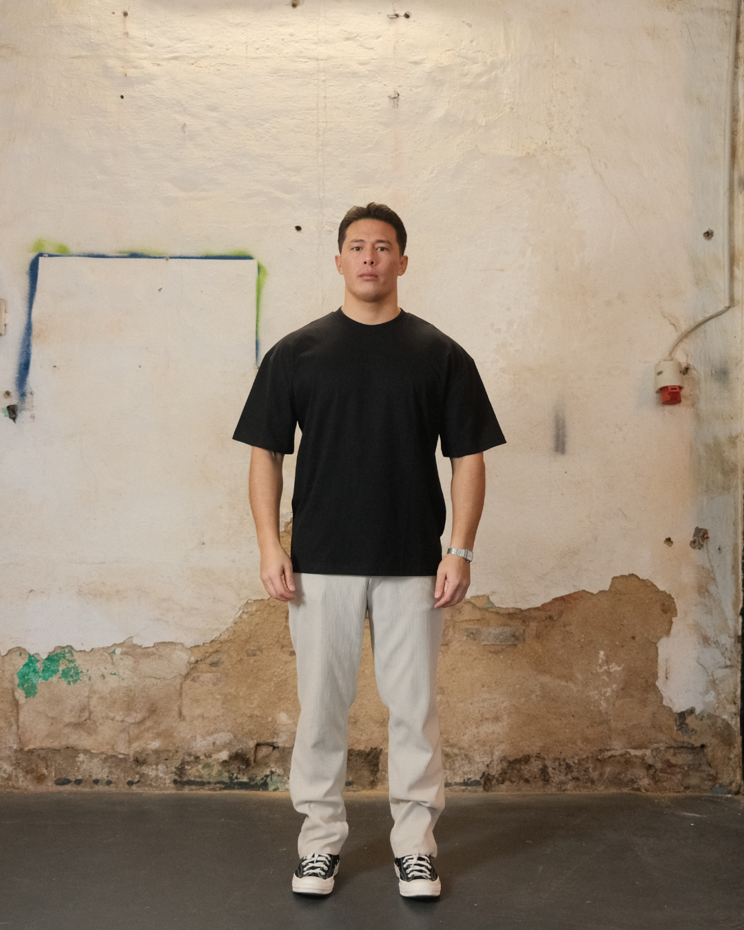 REFINEBLANKS 002 // BOXY PEACHED TEE // 1×1 RIPP